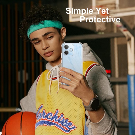 Husa Anti soc, transparenta compatibila cu OPPO A5 Pro Husa Anti soc, transparenta compatibila cu OPPO A5 Pro